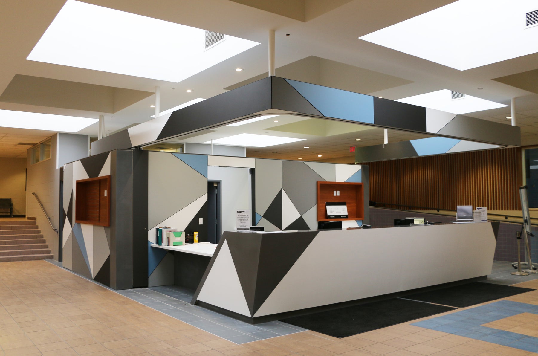 South Common Centre Kiosk made of Trespa