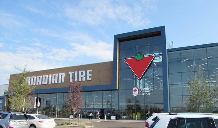 Canadian Tire in Alberta designed with Trespa® Meteon®