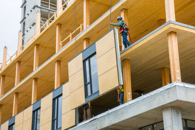 Prefabricated Panels Help UBC's Brock Commons Tallwood House Rise To The Top